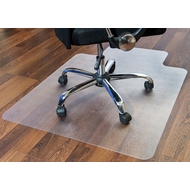 Office World tapis protège-sol pour sol dur, 120 x 130 cm