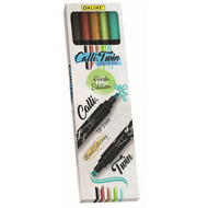crayons calligraphie Calli. Brush Twin, Fresh Edition, 5 pièces