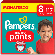 Couches Baby Dry Pants Extra Large taille 8