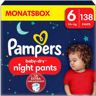 Couches de nuit Baby Dry Night Pants taille 6
