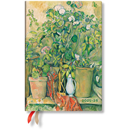 Agenda scolaire 2025/26 midi, Cezanne, couverture dure