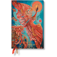 Agenda scolaire 2025/26 mini, Feuervogel, couverture dure