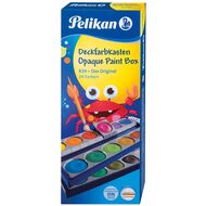 Pelikan Pelikan boîte de couleurs couvrantes 735 K/24 couleurs + 1 tube de blanc couvrant - 4012700720863_02_ow