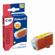 Pelikan CLI-521YPEL cartouche d'encre