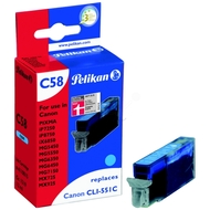 Pelikan CLI-551C XL cartouche d'encre