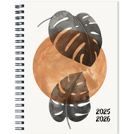 Schüleragenda 2025/26 Leaves & Sun