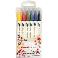 Pinselstifte Brush Sign Pen Twin, 6er Etui
