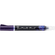 Pentel stylo à pinceau Dual Metallic Brush, violet - 4902506377326_02_ow