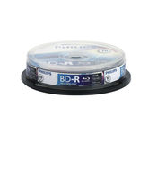 Philips Blu-Ray BD-R SL, 25 GB, 6x, tour de 10 pièces 