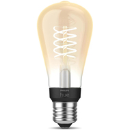 Hue Ampoule ST64 White Edison Filament, E27, 2700K, 7W