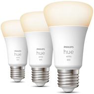Hue Leuchtmittel A60 White, E27, 2700K, 9W, 3 Stück