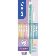 Leuchtstift FriXion Light Soft Colors, 4 Stück