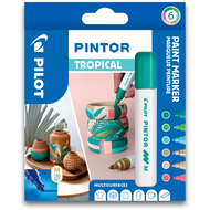 marqueur Pintor Tropical, M, 6 pièces