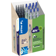 stylo-bille B2P Ecoball, 10 pièces + 10 mines, bleu