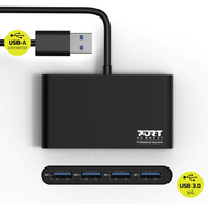 USB-A Hub 900121 - 4 x USB-A 3.0, 4 Ports