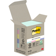 Haftnotizen Recycling, pastell Rainbow