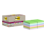 Haftnotizen Super Sticky Recycling, assortiert