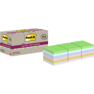 Haftnotizen Super Sticky Recycling, assortiert