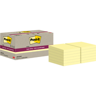 Haftnotizen Super Sticky Recycling, gelb