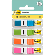 marque-pages étroit, distributeur transparent, promo 3+1 gratuit