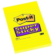 notes adhésives Super Sticky, ligné