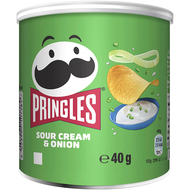 Pringles Chips Sour Cream & Onion, 40 g, 12 Stück - 5053990107629_01_ow