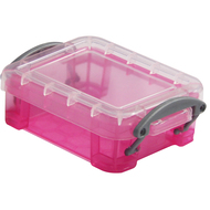 Really Useful Box Aufbewahrungsbox, 0.07 l, pink - 5060231638279_01_ow