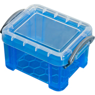 Really Useful Box Aufbewahrungsbox, 0.14 l, blau - 5060024807677_01_ow