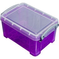Really Useful Box Aufbewahrungsbox, 0.3 l, violett - 5060024802955_01_ow