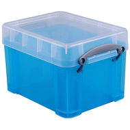 Really Useful Box Aufbewahrungsbox, 3 l, azur - 5060231633809_01_ow