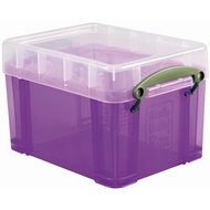 Really Useful Box Aufbewahrungsbox, 3 l, violett - 5060024801903_01_ow