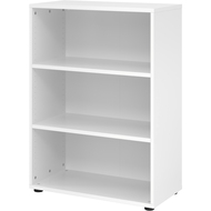 Regal Tarys, 3 Ordnerhöhen, 80 cm, Faltrückwand