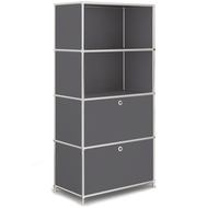 Highboard VEROM, 2 Schubladen, 1 Hängeregisterauszug