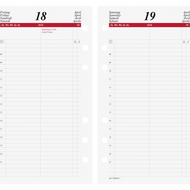 Feuilles journalières 2026 Timing 2