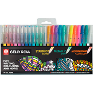stylo roller Gelly Roll, 24 pièces