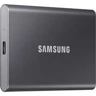 Samsung disque dur externe SSD Portable T7, gris, 1000 GB, USB 3.2, 1 pièces - 8806090351679_02_ow