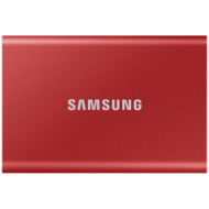 Externe Festplatte SSD Portable T7, rot