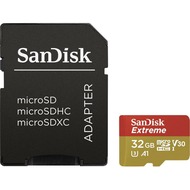 carte mémoire Extreme microSDHC + adaptateur SD