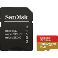 carte mémoire microSDXC Extreme + adaptateur SD