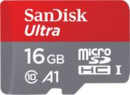 SanDisk Speicherkarte microSDHC Ultra, 16GB