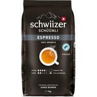 Schwiizer Schüümli Kaffeebohnen Espresso, 1000 g, 1 Stück - 7617014124665_01_ow