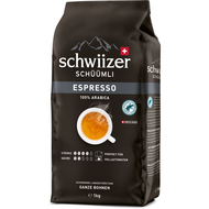 Schwiizer Schüümli Kaffeebohnen Espresso, 1000 g, 1 Stück - 7617014124665_02_ow