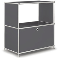 Sideboard VEROM, 1 Schublade, 1 Fach ohne Rückwand, mit Lochgriff