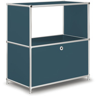 Sideboard VEROM, 1 Klapptüre, 1 Fach ohne Rückwand, mit Lochgriff