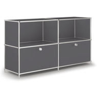 Sideboard VEROM, 2 Klapptüren, 2 Fächer