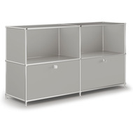 Sideboard VEROM, 2 tiroirs, 2 étagères