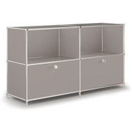 Sideboard VEROM, 2 portes à charnière, 2 étagères