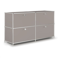 Sideboard VEROM, 2 tiroirs, 2 portes à charnière