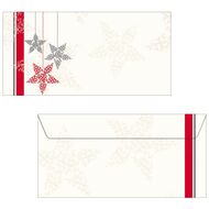Sigel enveloppe de Noël, Starlets, C5/6, 25 pièces