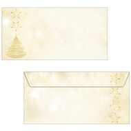 Sigel enveloppes de Noël, Graceful Christmas, C5/6, 50 pièces